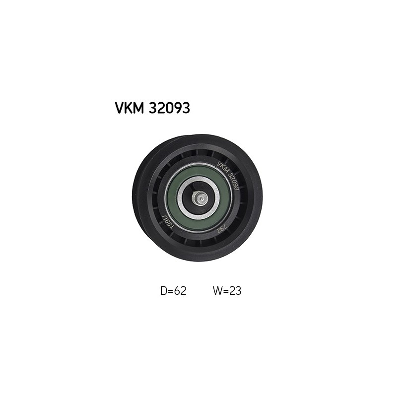 TENDEUR DE COURROIE TRAPÉZOÏDALE À NERVURES POUR FIAT BRAVO 07