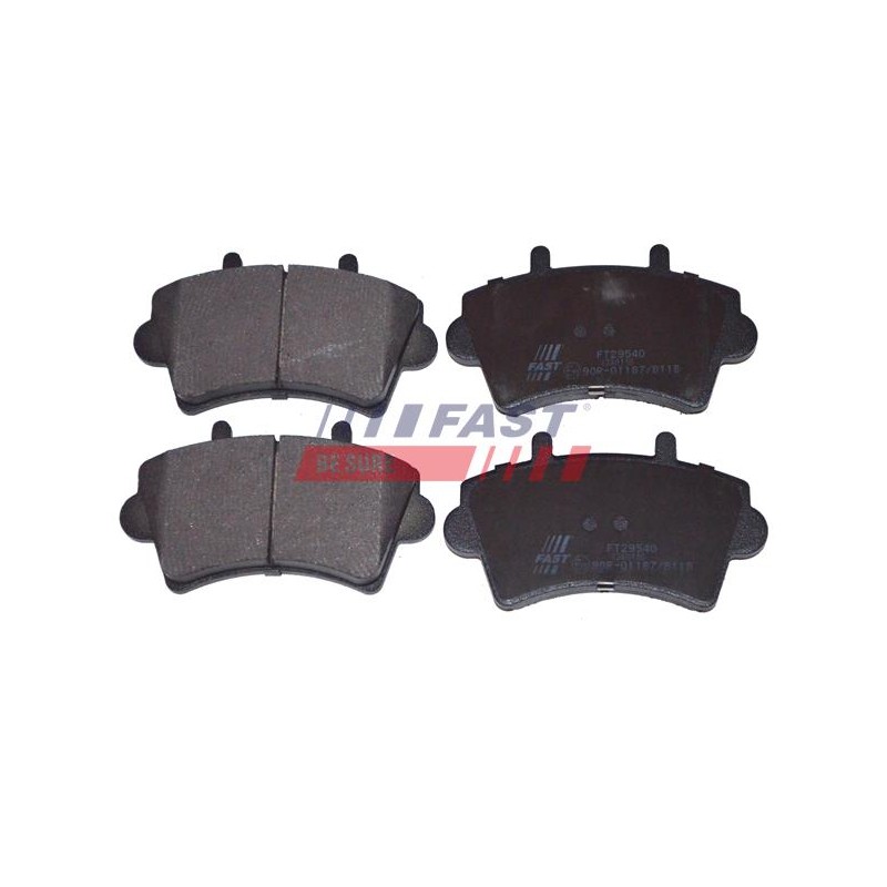 PLAQUETTES DE FREIN POUR RENAULT MASTER II 98