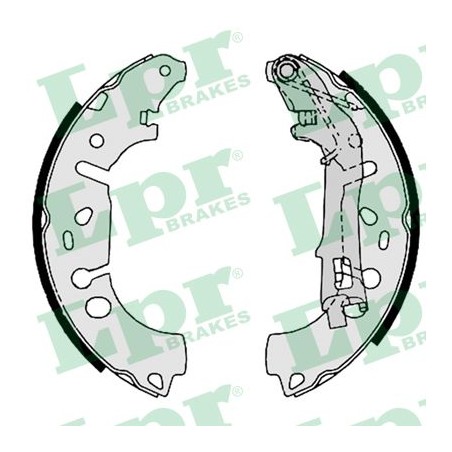 JEU DE MÂCHOIRES DE FREIN POUR FIAT PUNTO GRANDE 05