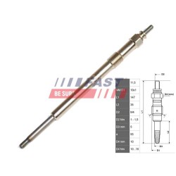 BOUGIE DE PRÉCHAUFFAGE POUR FIAT DUCATO 06