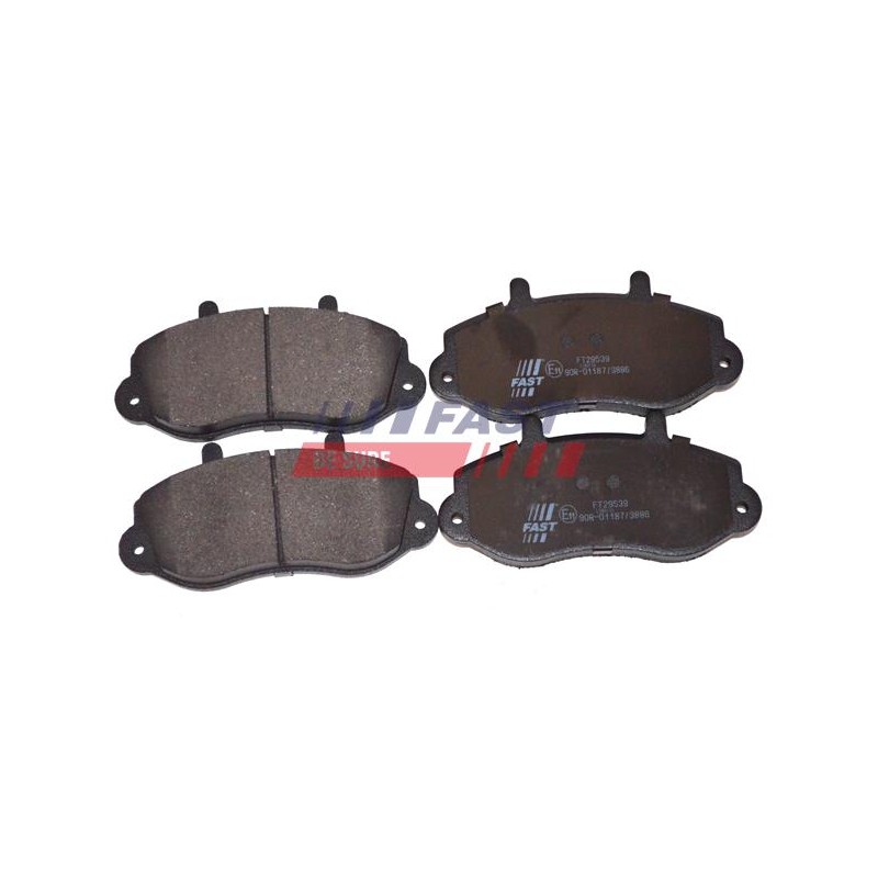 PLAQUETTES DE FREIN POUR RENAULT MASTER II 98