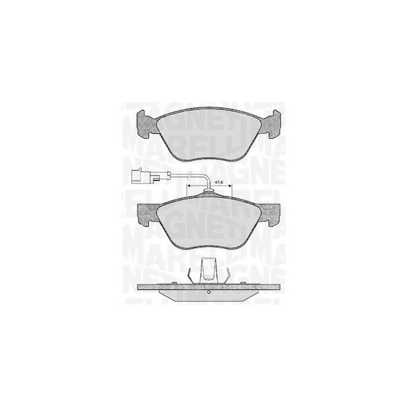 PLAQUETTES DE FREIN POUR FIAT BRAVA/BRAVO 95