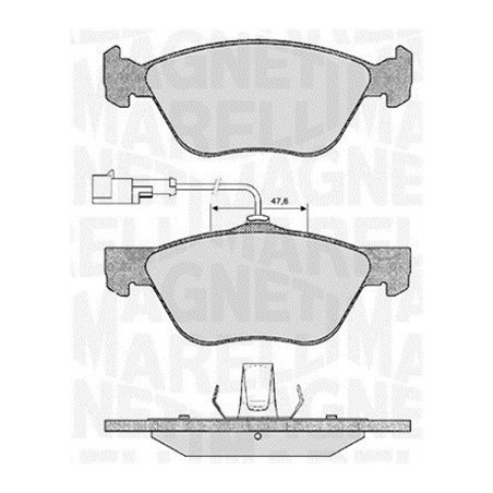 PLAQUETTES DE FREIN POUR FIAT BRAVA/BRAVO 95