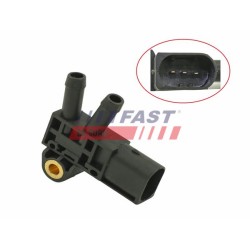 CAPTEUR, PRESSION DES GAZ ÉCHAPPEMENT POUR MERCEDES SPRINTER 06