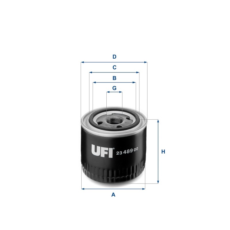 FILTRE À HUILE POUR IVECO DAILY 06