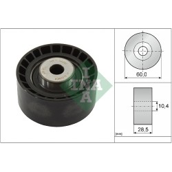 TENDEUR DE COURROIE TRAPÉZOÏDALE À NERVURES POUR FORD MONDEO II 96