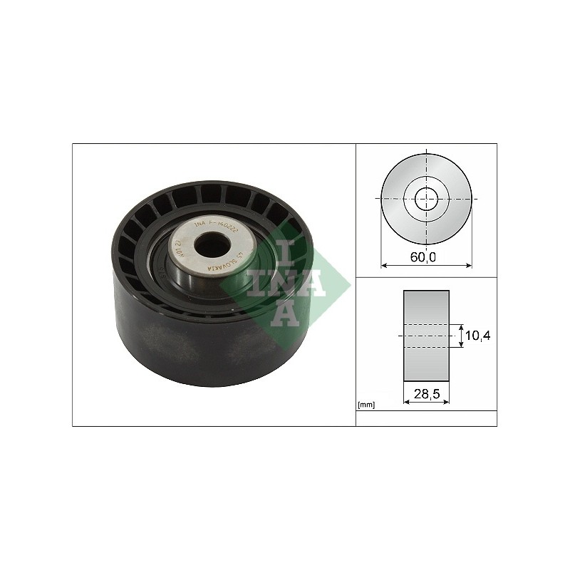 TENDEUR DE COURROIE TRAPÉZOÏDALE À NERVURES POUR FORD MONDEO II 96