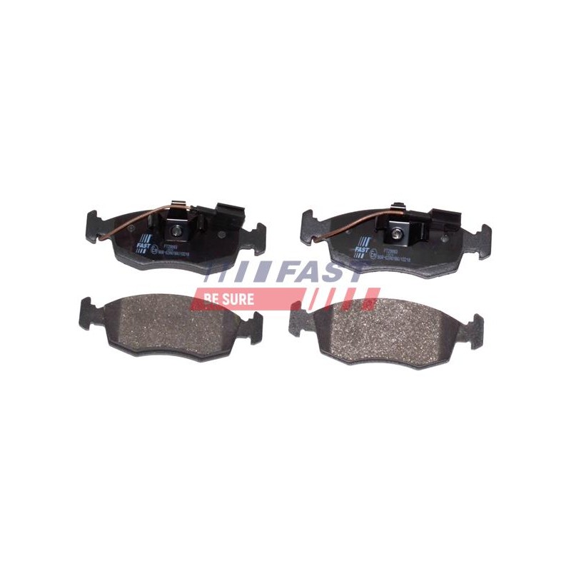 PLAQUETTES DE FREIN POUR FIAT 500 07