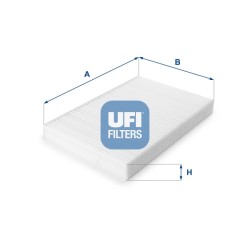 FILTRE, AIR DE L`HABITABLE POUR IVECO DAILY 06