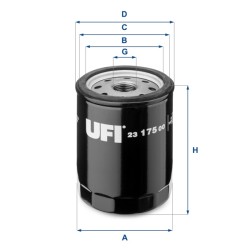 FILTRE À HUILE POUR FIAT UNO 83