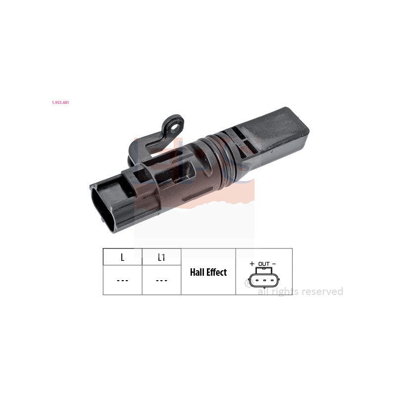 CAPTEUR DE POSITION DE VILEBREQUIN POUR FORD FOCUS C-MAX 03
