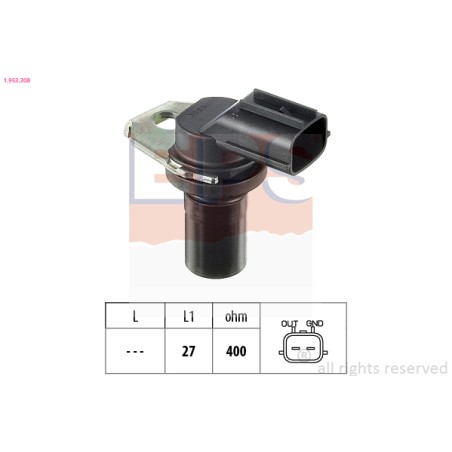 CAPTEUR DE VITESSE DE ROUE, BOÎTE AUTOMATIQUE POUR FORD FOCUS C-MAX 03