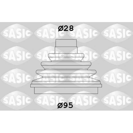 JOINT-SOUFFLET, ARBRE DE COMMANDE POUR FIAT SCUDO / ULYSSE 95