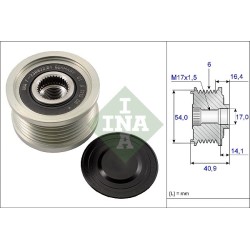 POULIE ROUE LIBRE, ALTERNATEUR POUR FIAT DUCATO 06