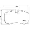 PLAQUETTES DE FREIN POUR IVECO DAILY 06