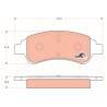PLAQUETTES DE FREIN POUR CITROEN BERLINGO 08