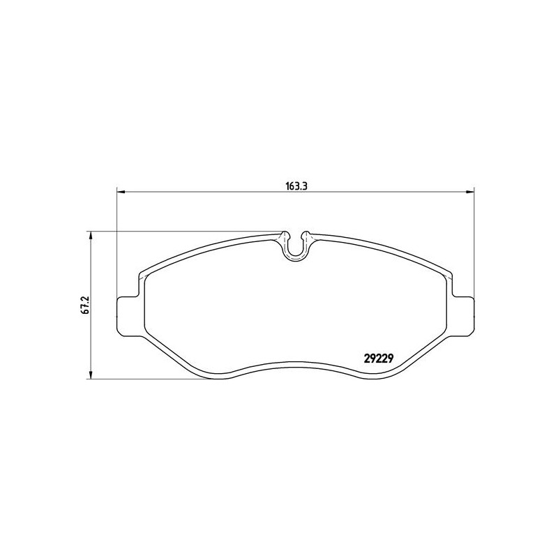 PLAQUETTES DE FREIN POUR IVECO DAILY 06
