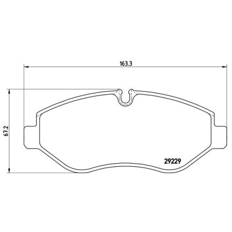 PLAQUETTES DE FREIN POUR IVECO DAILY 06
