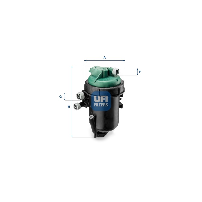 FILTRE À CARBURANT POUR FIAT PANDA 03