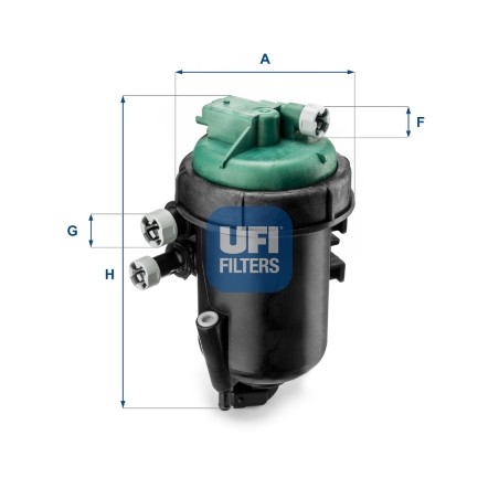 FILTRE À CARBURANT POUR FIAT PANDA 03