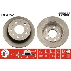 DISQUE DE FREIN POUR FIAT DUCATO 06