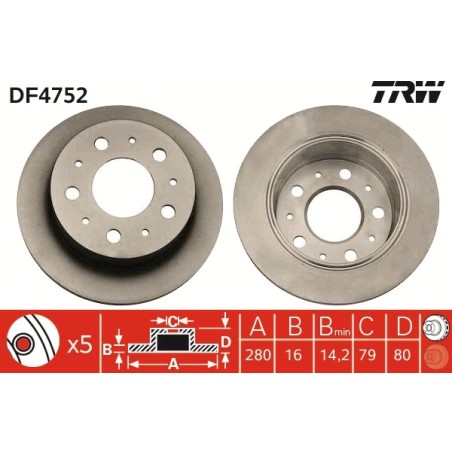 DISQUE DE FREIN POUR FIAT DUCATO 06