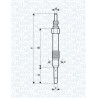 BOUGIE DE PRÉCHAUFFAGE POUR FIAT DOBLO 00