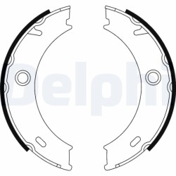 JEU DE MÂCHOIRES DE FREIN POUR MERCEDES SPRINTER 95