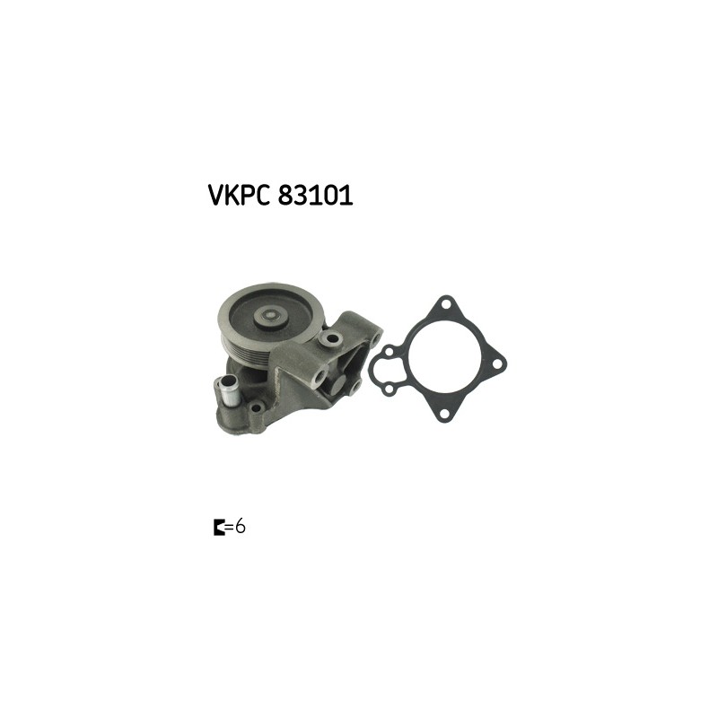 POMPE À EAU POUR FIAT DUCATO 06