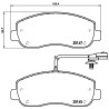 PLAQUETTES DE FREIN POUR RENAULT MASTER III 10