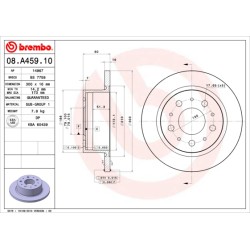 DISQUE DE FREIN POUR FIAT DUCATO 06