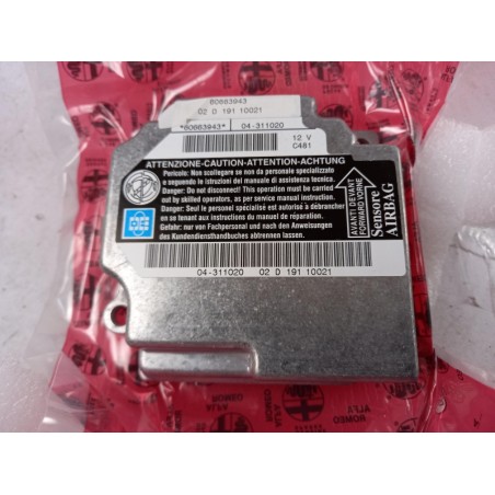 Pièce pour FIAT GROUP - Control Unit, Airbag 60663943