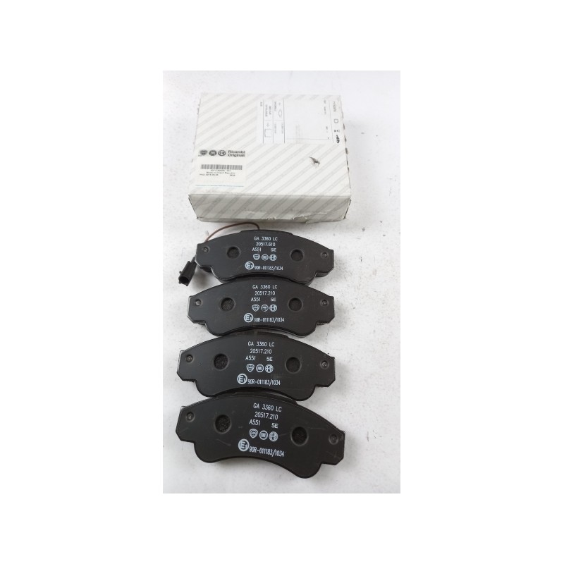 Pièce pour FIAT GROUP - Brake Pad Set 71752978