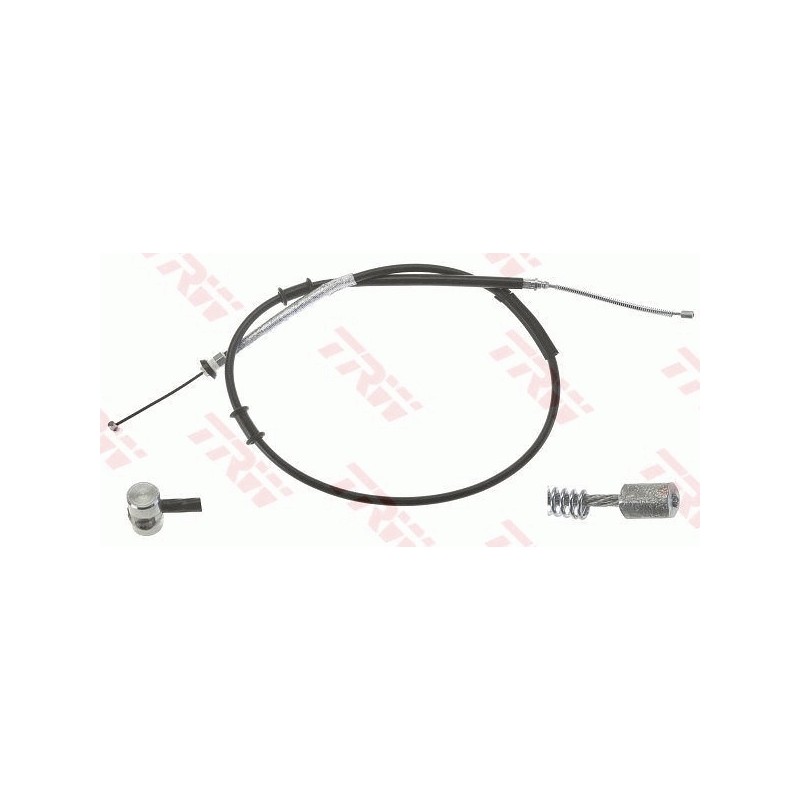 TIRETTE À CÂBLE, FREIN DE STATIONNEMENT POUR FIAT PUNTO GRANDE 05