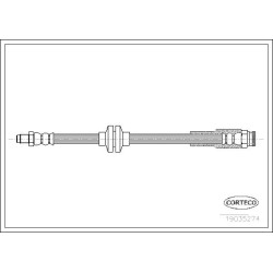 FLEXIBLE DE FREIN POUR FIAT DUCATO 06