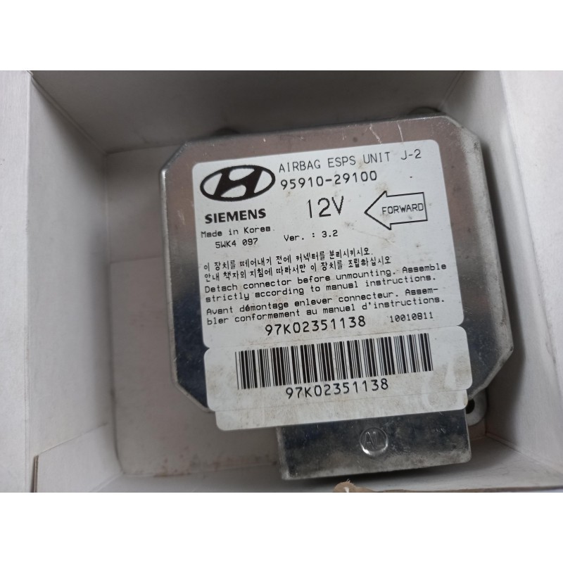 Pièce pour HYUNDAI/KIA - Control Unit, Airbag 9591029100