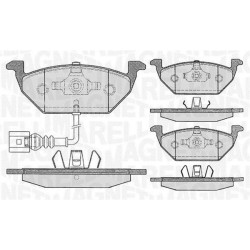 PLAQUETTES DE FREIN VW CADDY III 03