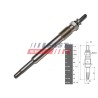 BOUGIE DE PRÉCHAUFFAGE POUR FIAT DUCATO 02