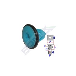 CLIP DE FIXATION POUR ALFA 159 05