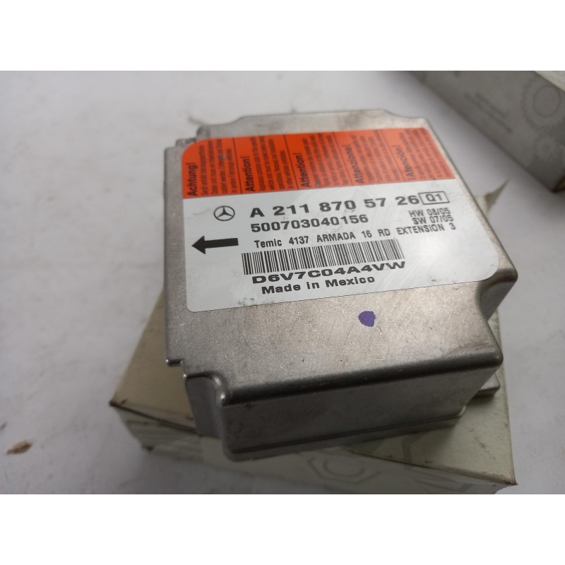 Pièce pour MERCEDES-BENZ - Control Unit, Airbag A2118705726