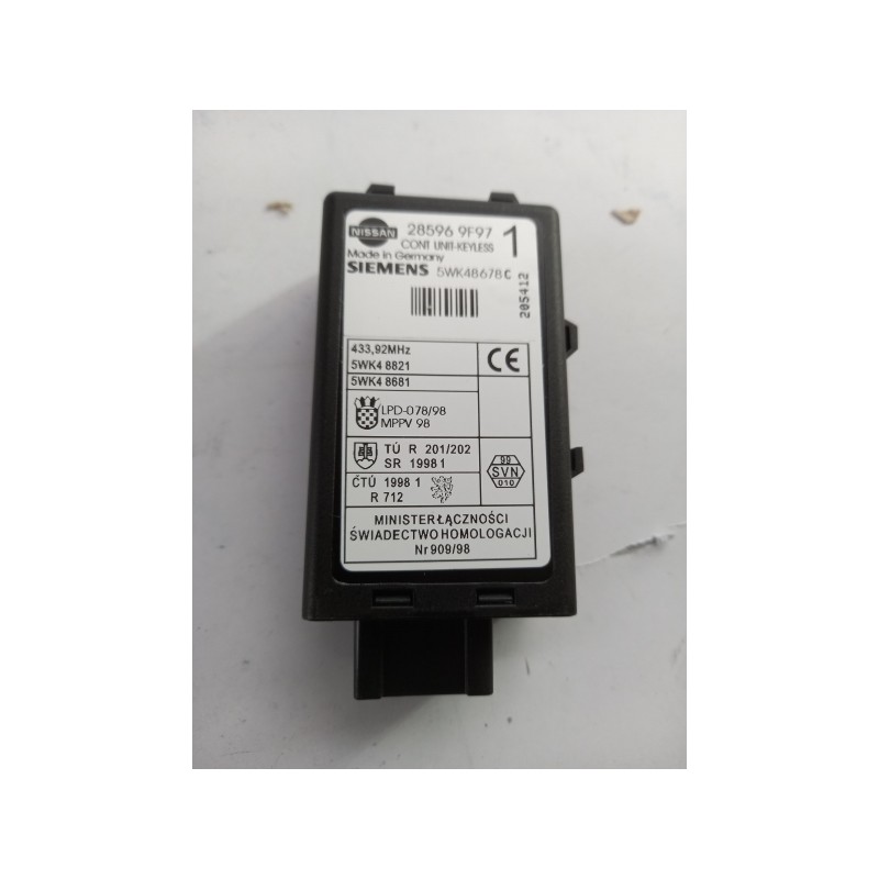 Pièce pour NISSAN - Control Unit 285969F971
