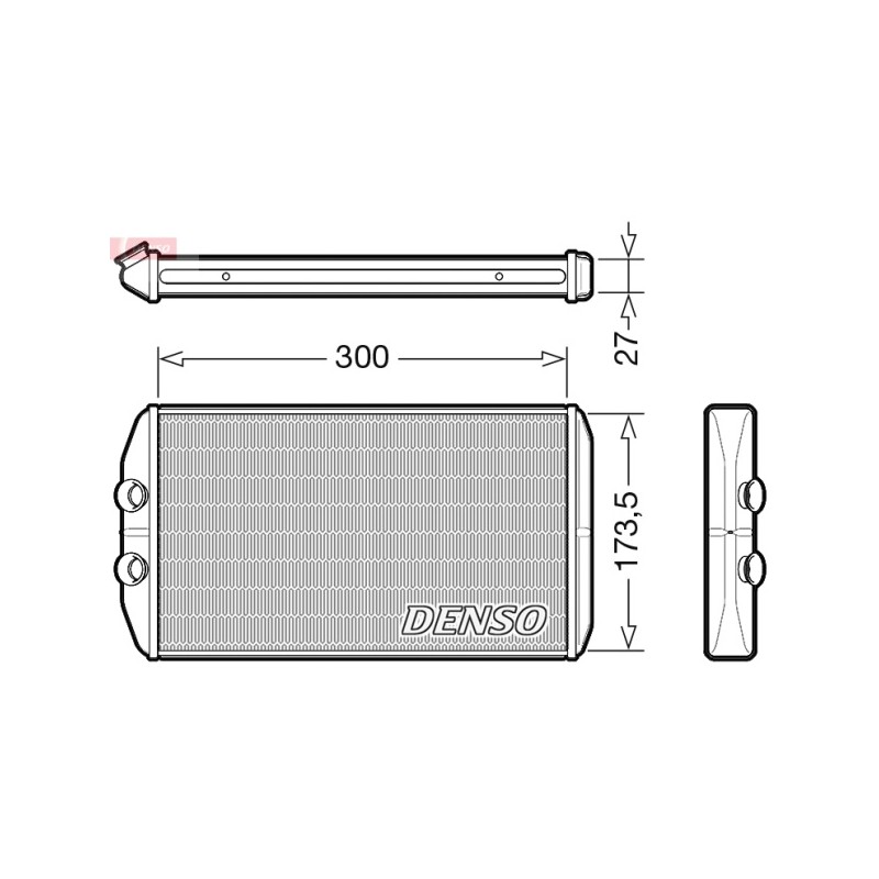 RADIATEUR (MOTEUR THERMIQUE) POUR IVECO DAILY 14