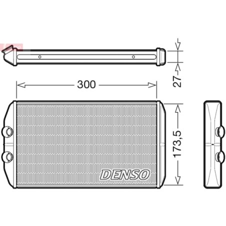 RADIATEUR (MOTEUR THERMIQUE) POUR IVECO DAILY 14