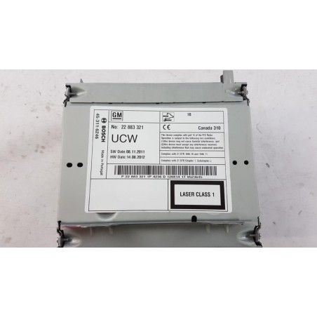 Pièce pour OPEL - CD Changer 22883321