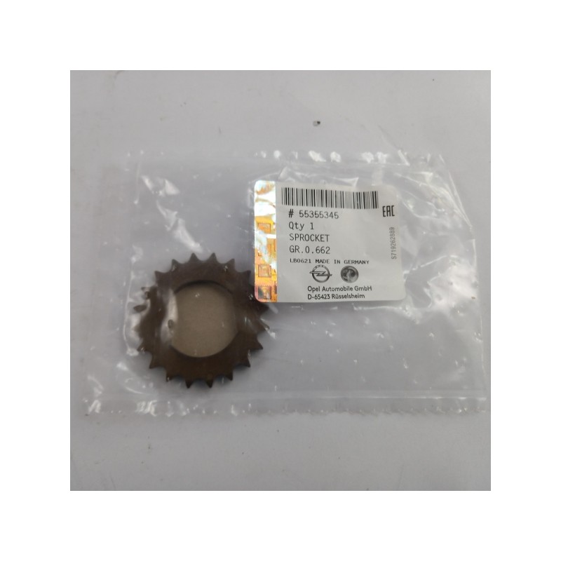 Pièce pour OPEL - Gear, Crankshaft 55355345