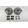 Pièce pour OPEL - Brake Set (2 Discs, 4 Pads) 95516091
