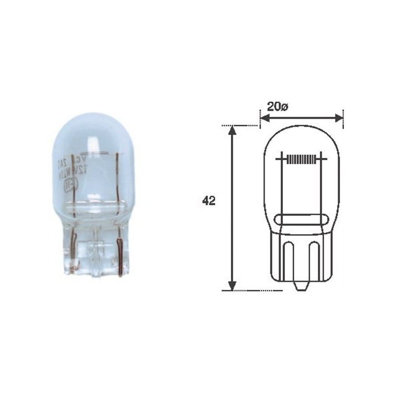 AMPOULE FEU POUR IVECO DAILY 14