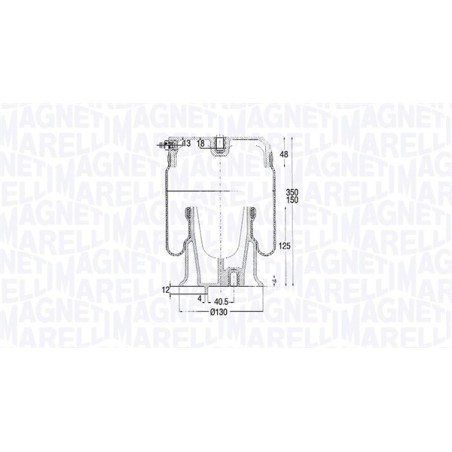 SOUFFLET À AIR, SUSPENSION PNEUMATIQUE POUR IVECO DAILY 00
