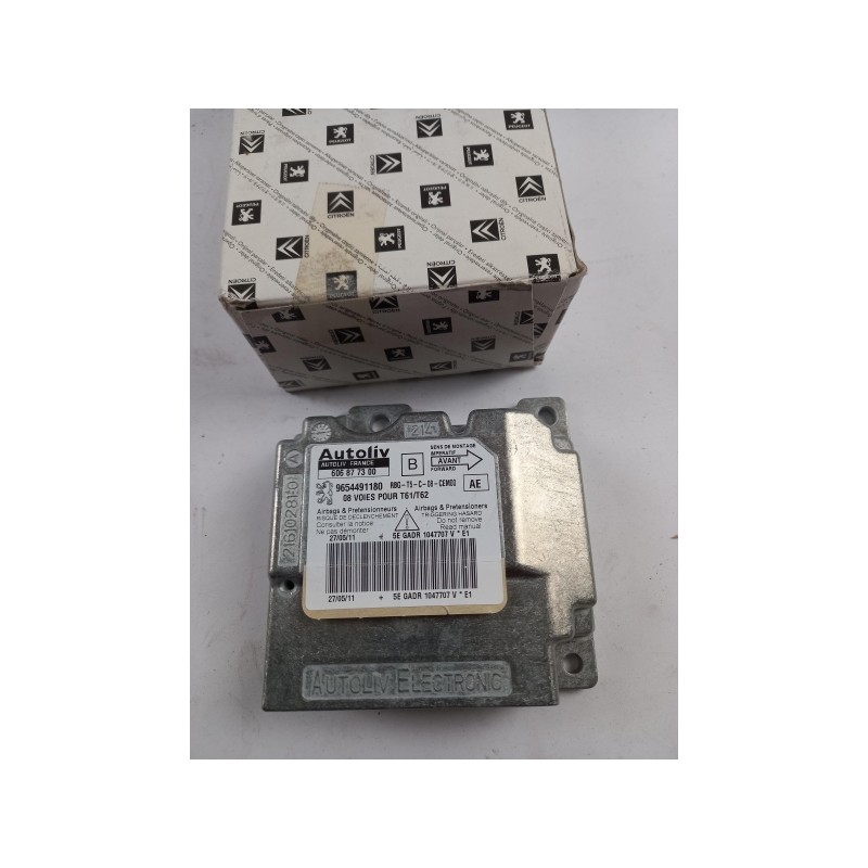 Pièce pour PEUGEOT/CITROEN - Control Unit, Airbag 6545HJ