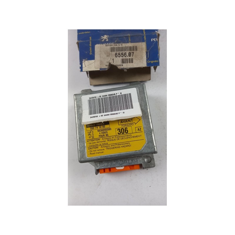 Pièce pour PEUGEOT/CITROEN - Control Unit, Airbag 655607